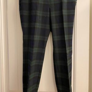 Plaid slacks